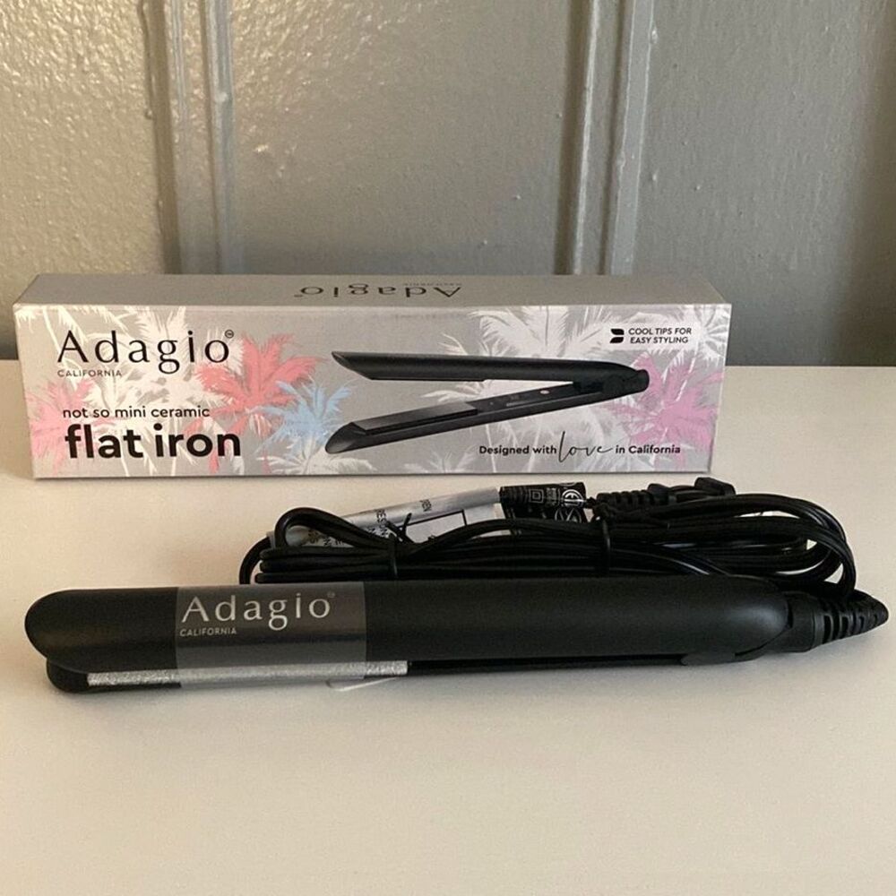 Adagio - Not So Mini - Flat Iron - Brand New!